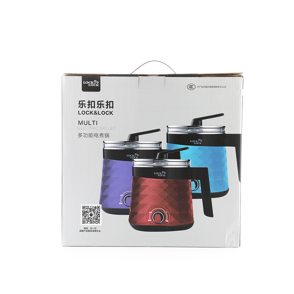 乐扣乐扣多功能电煮锅ejc357red